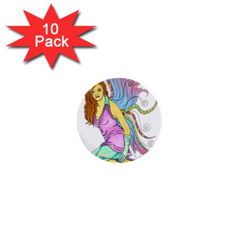 Jewel 1  Mini Button (10 pack)  from ArtsNow.com Front