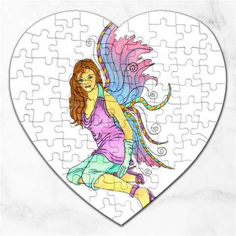 Jewel Jigsaw Puzzle (Heart) from ArtsNow.com Front