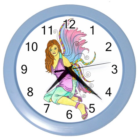 Jewel Color Wall Clock from ArtsNow.com Front