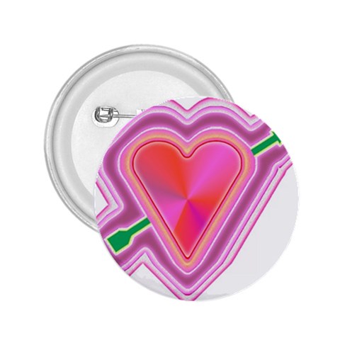 Be My Valentine 2.25  Button from ArtsNow.com Front