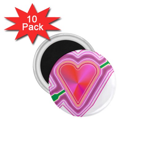 Be My Valentine 1.75  Magnet (10 pack)  from ArtsNow.com Front