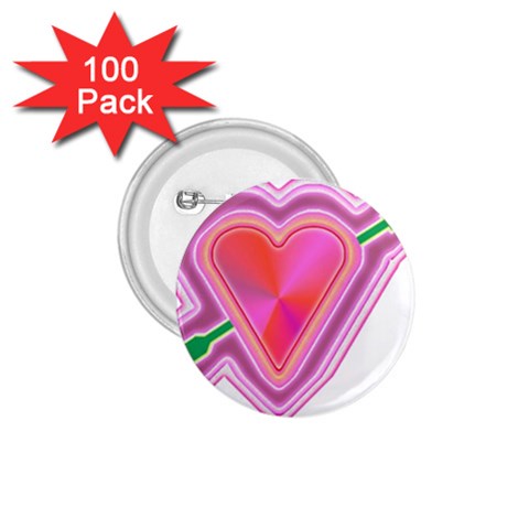 Be My Valentine 1.75  Button (100 pack)  from ArtsNow.com Front