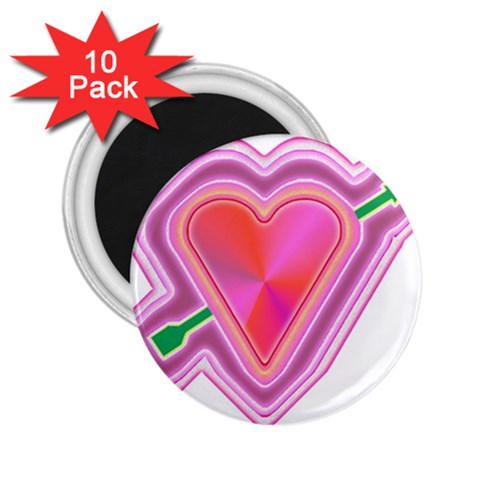 Be My Valentine 2.25  Magnet (10 pack) from ArtsNow.com Front