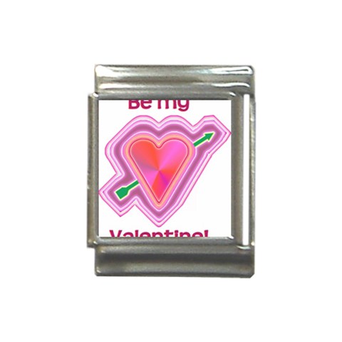 Be My Valentine Italian Charm (13mm) from ArtsNow.com Front