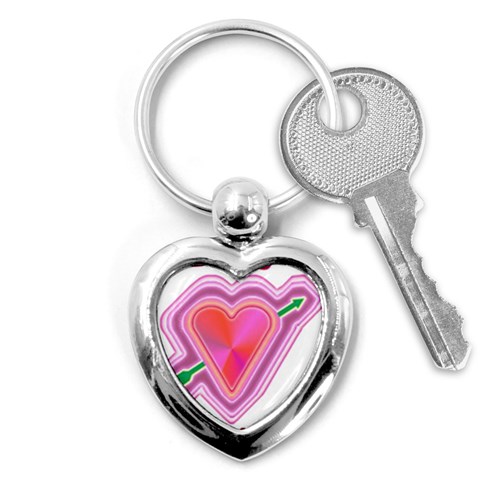 Be My Valentine Key Chain (Heart) from ArtsNow.com Front