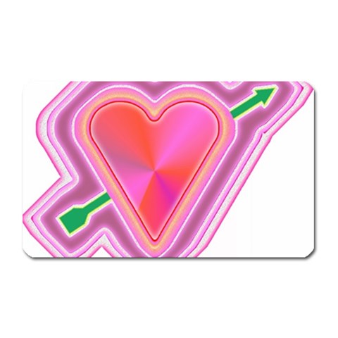 Be My Valentine Magnet (Rectangular) from ArtsNow.com Front