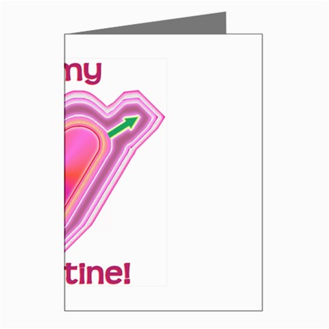 Be My Valentine Greeting Cards (Pkg of 8) from ArtsNow.com Left