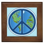 World Peace Framed Tile