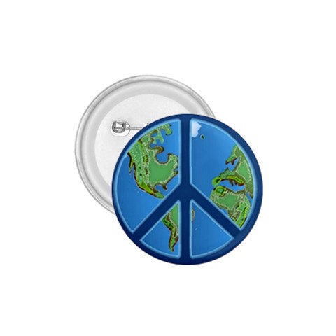 World Peace 1.75  Button from ArtsNow.com Front