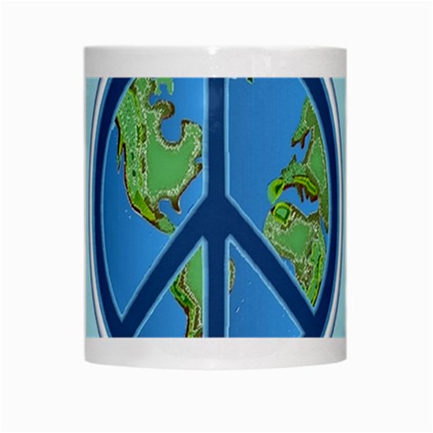 World Peace White Mug from ArtsNow.com Center