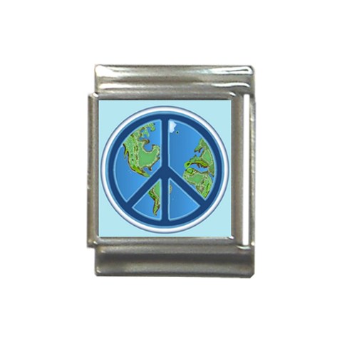 World Peace Italian Charm (13mm) from ArtsNow.com Front