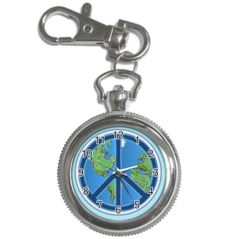 World Peace Key Chain Watch from ArtsNow.com Front