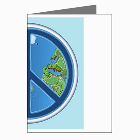 World Peace Greeting Card from ArtsNow.com Left