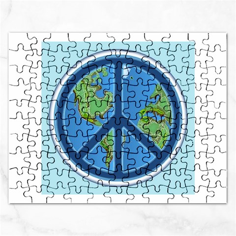 World Peace Jigsaw Puzzle (Rectangular) from ArtsNow.com Front