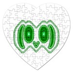 Parenthetics - Owlish   Jigsaw Puzzle (Heart)