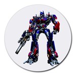 Transformers Optimus Round Mousepad