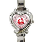 Tiger s Year Heart Italian Charm Watch