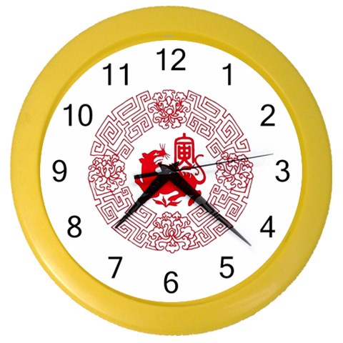 Tiger s Year Color Wall Clock from ArtsNow.com Front