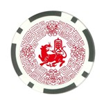 Tiger s Year Poker Chip Card Guard