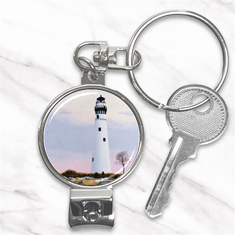 Evening s Light Nail Clippers Key Chain from ArtsNow.com Front