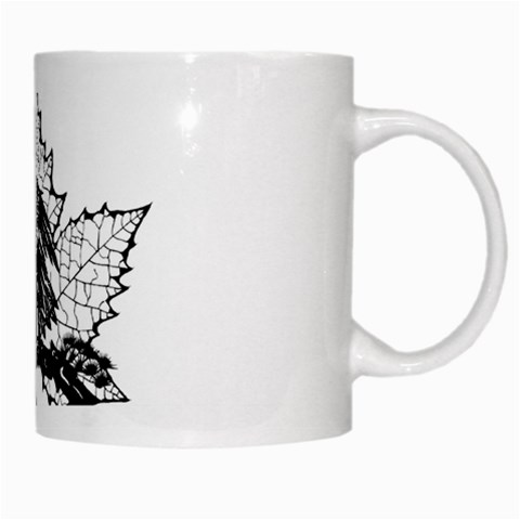 Maple & Eagle White Mug from ArtsNow.com Right