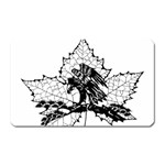 Maple & Eagle Magnet (Rectangular)