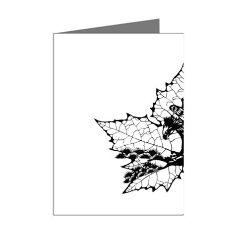 Maple & Eagle Mini Greeting Cards (Pkg of 8) from ArtsNow.com Right