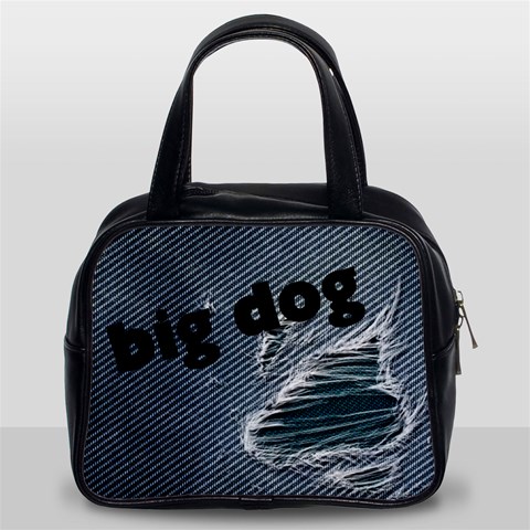 big_dog Classic Handbag (Two Sides) from ArtsNow.com Front