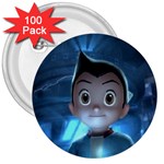 Astroboy 3  Button (100 pack)