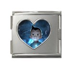 Astroboy Mega Link Heart Italian Charm (18mm)