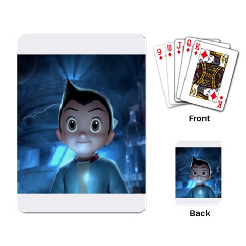 Astroboy Playing Cards Single Design from ArtsNow.com Back