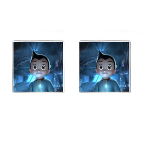 Astroboy Cufflinks (Square) from ArtsNow.com Front(Pair)