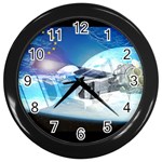 European Union Wall Clock (Black)