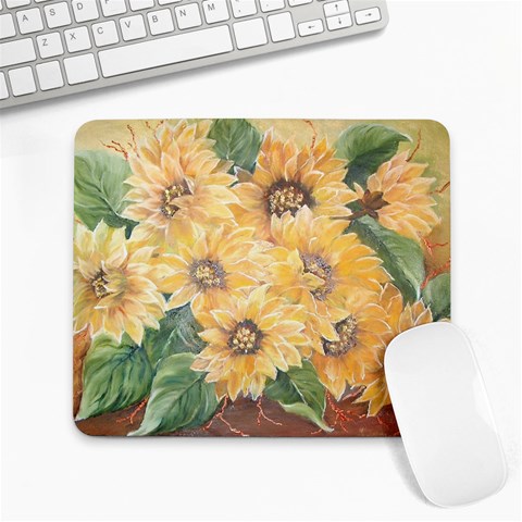 GIRASSOIS I Large Mousepad from ArtsNow.com Front