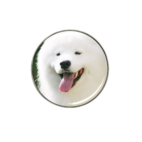 American Eskimo Dog Hat Clip Ball Marker (10 pack) from ArtsNow.com Front