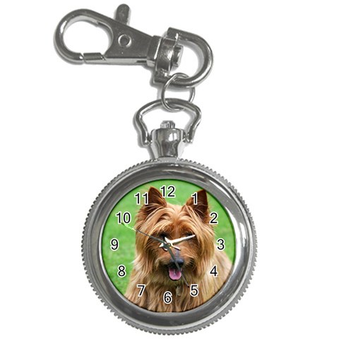 Australian Terrier Dog Key Chain Watch from ArtsNow.com Front