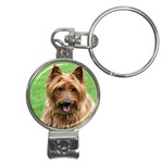 Australian Terrier Dog Nail Clippers Key Chain