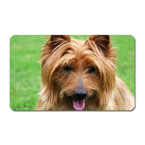 Australian Terrier Dog Magnet (Rectangular) from ArtsNow.com Front