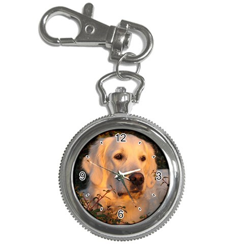 Golden Retriever Dog Key Chain Watch from ArtsNow.com Front