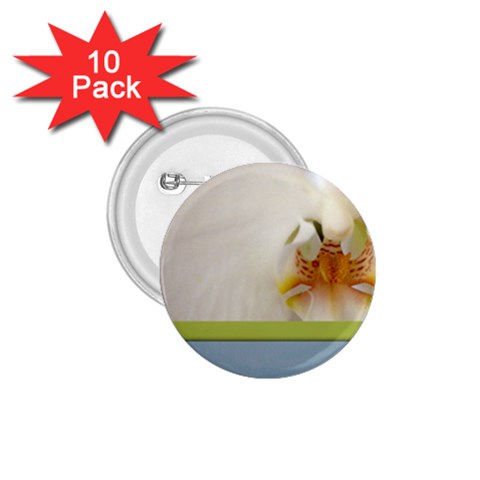 Wedding Orchid 1.75  Button (10 pack)  from ArtsNow.com Front