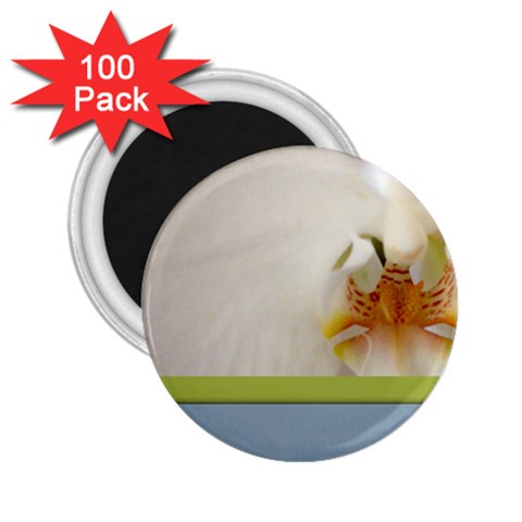 Wedding Orchid 2.25  Magnet (100 pack)  from ArtsNow.com Front