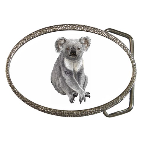 Koala Belt Buckle from ArtsNow.com Front