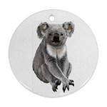 Koala Ornament (Round)