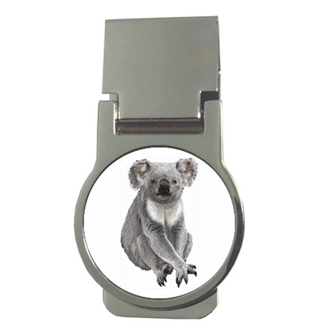 Koala Money Clip (Round) from ArtsNow.com Front