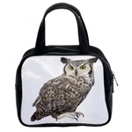 Owl Classic Handbag (Two Sides)