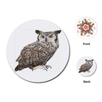 Owl Playing Cards (Round)