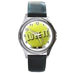 Tennis Ball Round Metal Watch