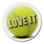 Tennis Ball Round Mousepad