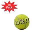 Tennis Ball 1  Mini Button (10 pack) 