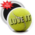 Tennis Ball 3  Magnet (10 pack)